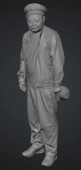 선장 3D 스컬프트